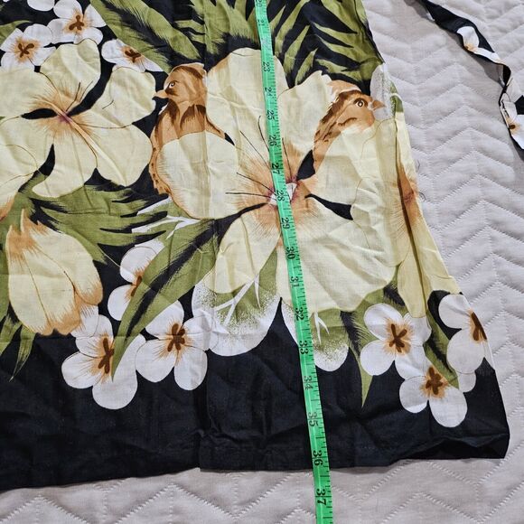 Kawaii Hawaii Muumuu Floral Hawaiian Summer Sleeveless Light weight Dress - Picture 6 of 9